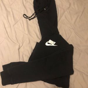 Nike women’s cotton black hoodie